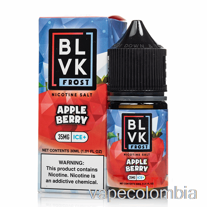 Vape Desechable Manzana Baya - Sales Heladas Blvk - 30ml 50mg